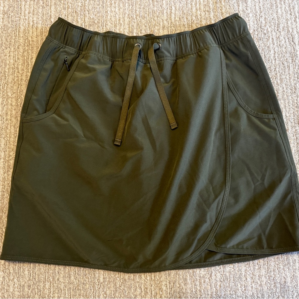 Patagonia Dark Green Mini Skirt